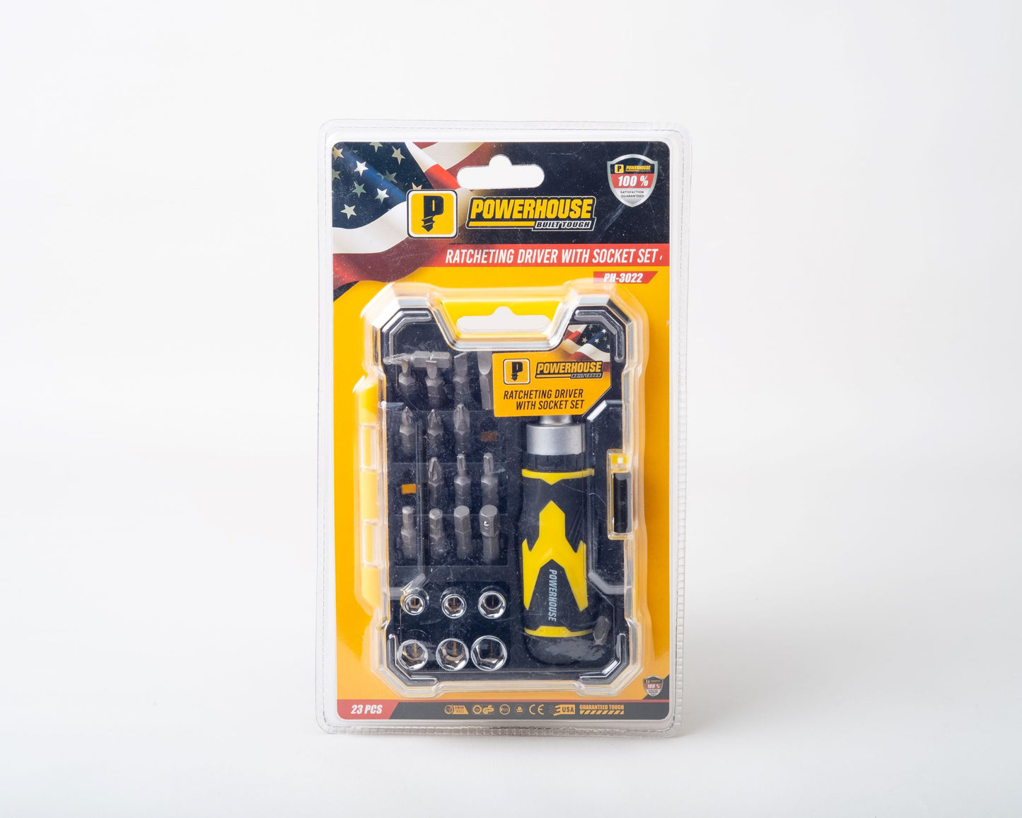 POWER HOUSE RATCHET DRIVER (23PCS/SET) (PH-3022)