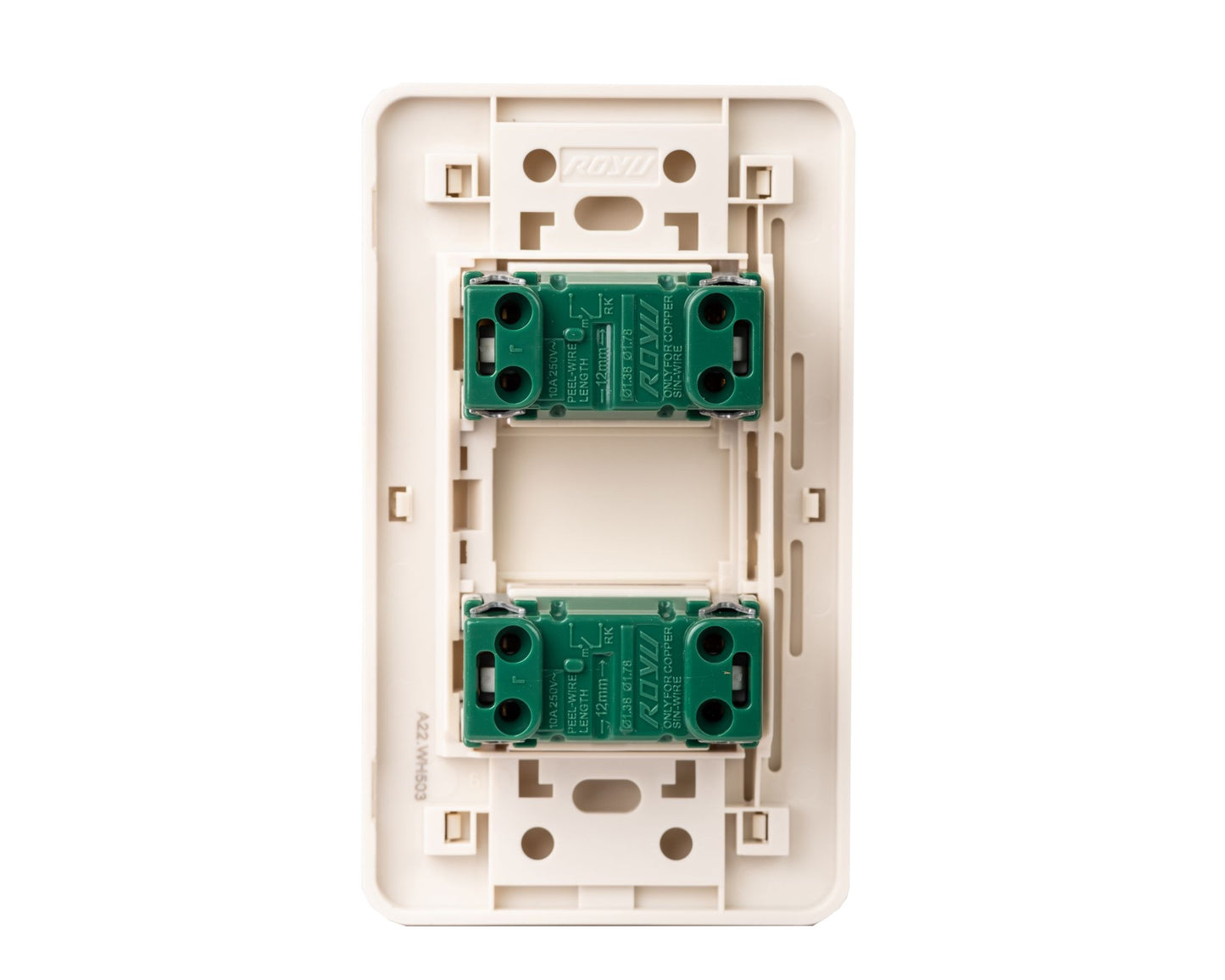 ROYU CLASSIC SERIES 1-WAY SWITCH SET (1/2/3 GANG)