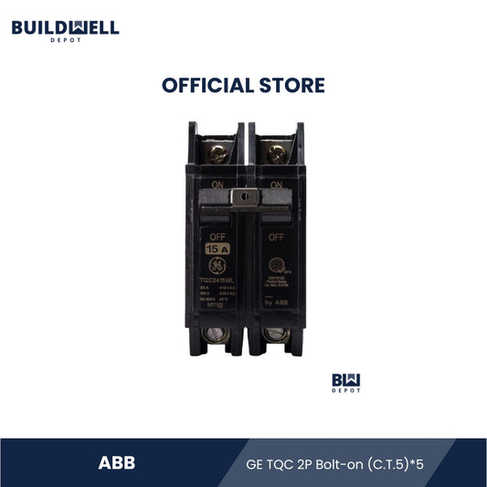(ABB) GE TQC 2P   BOLT-ON  (C.T.)
