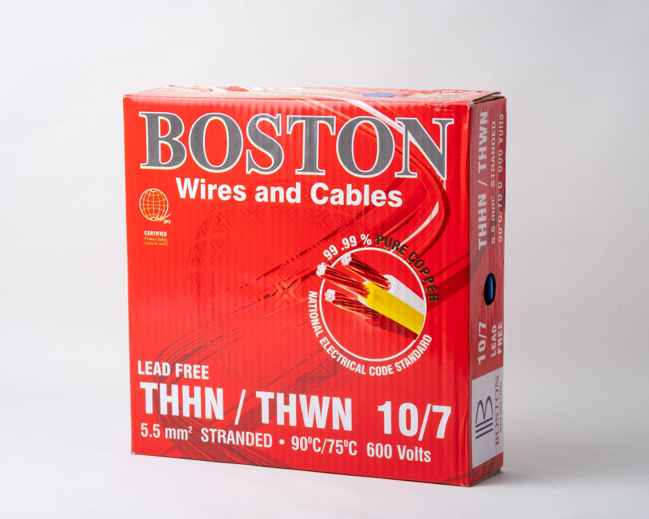 BOSTON THHN WIRES 10/7 (5.5mm²) – Buildwell Depot