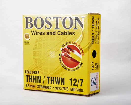 BOSTON THHN WIRES 12/7 (3.5mm²)