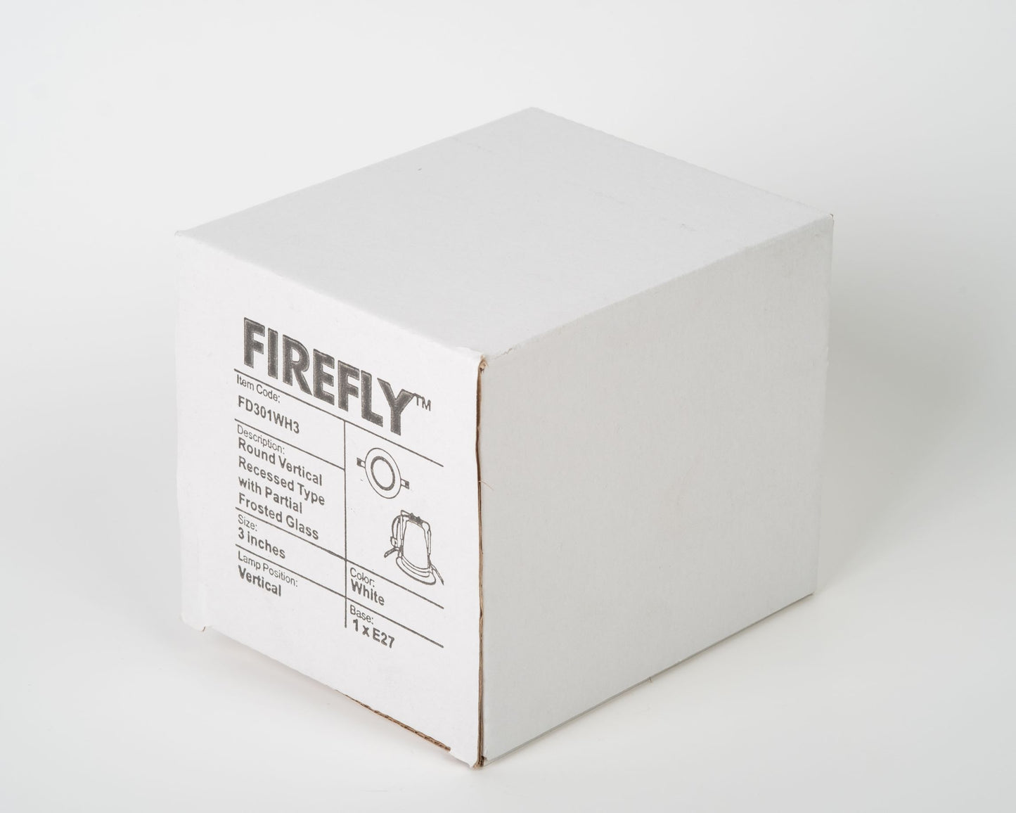 FIREFLY VERTICAL DOWNLIGHT RECESSED TYPE (FD301WH3)