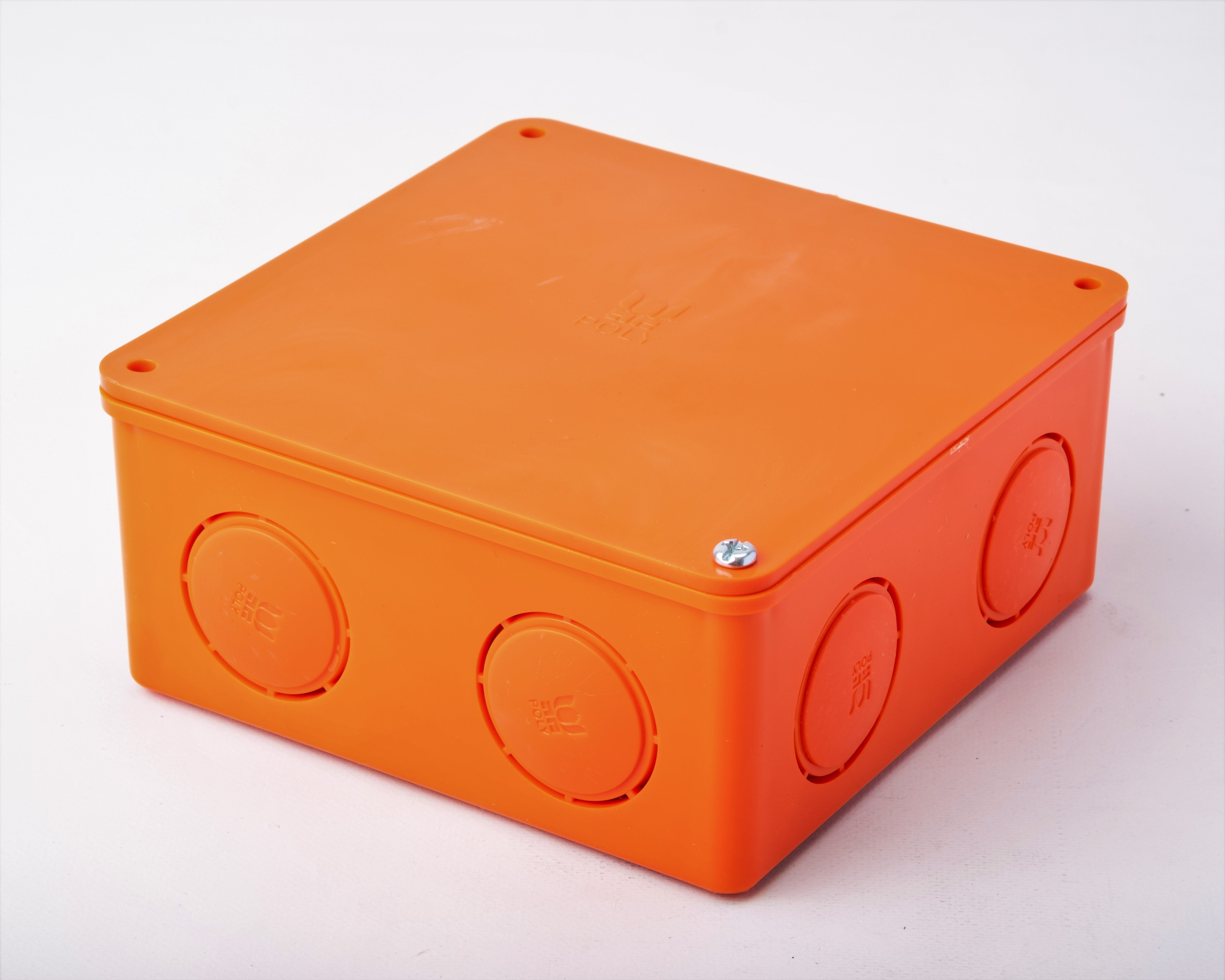 POLY PVC SQUARE BOX W/ COVER 4-11/16 – Buildwell Depot