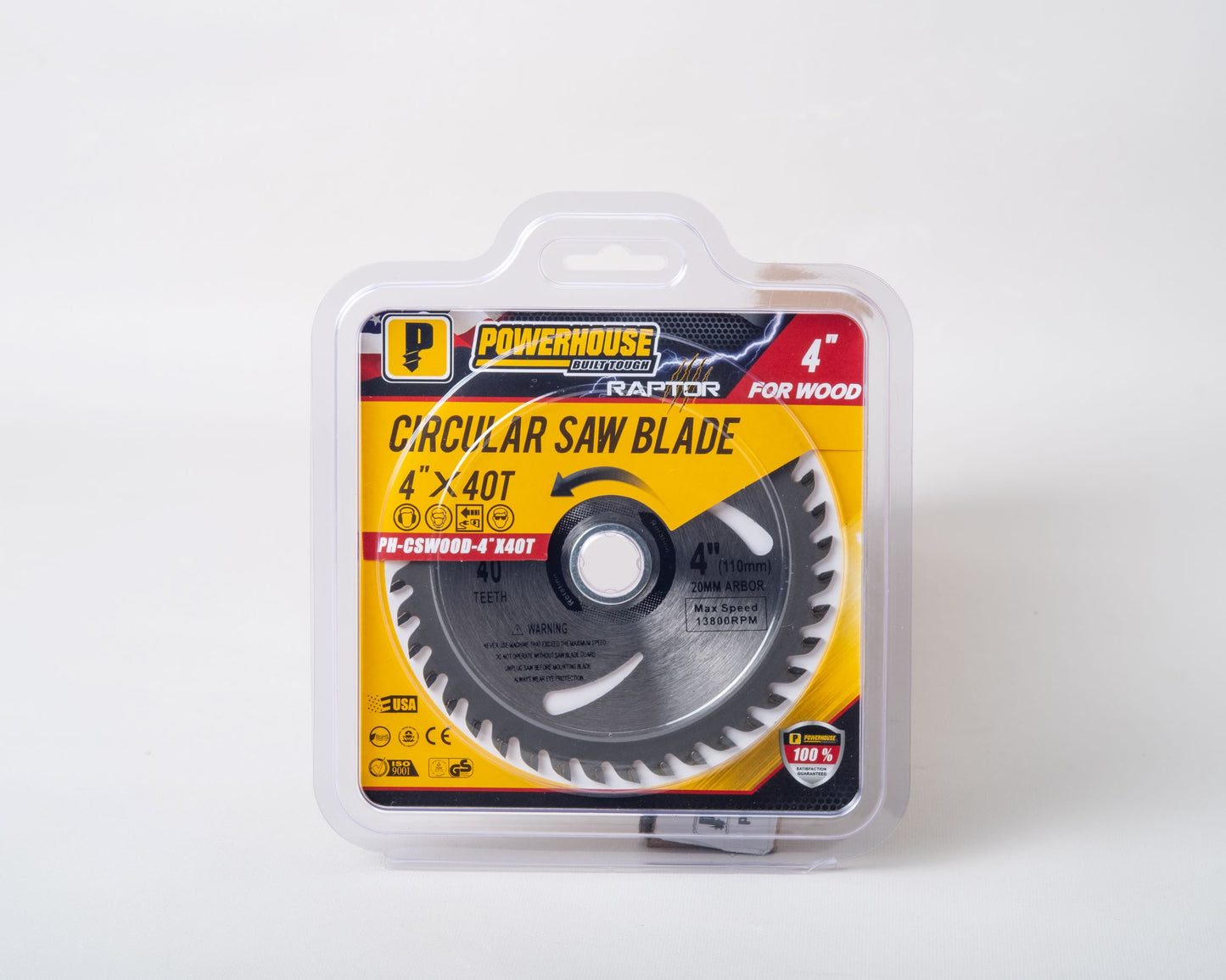 POWER HOUSE CIRCULAR SAW BLADE  (PH-CSWOOD 7-1/4X40T)