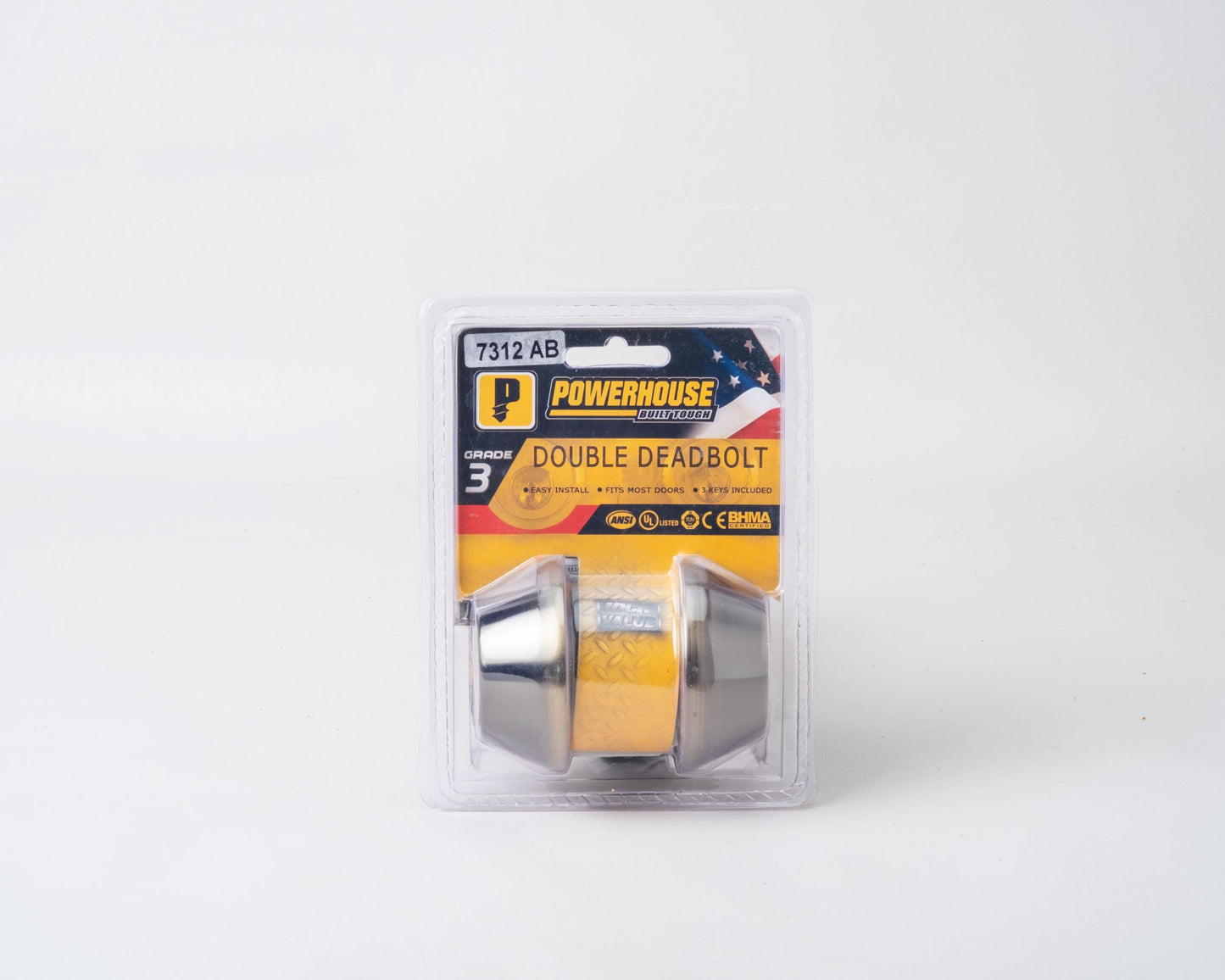 POWER HOUSE DOUBLE DEADBOLT