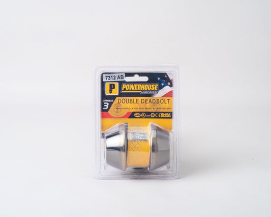 POWER HOUSE DOUBLE DEADBOLT