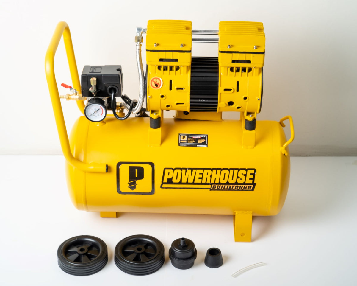 Compressor Ouse POWER HOUSE OIL & NOISE AIR COMPRESSOR – Buildwell Depot