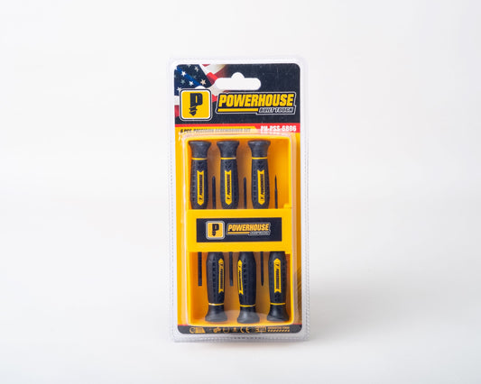 POWER HOUSE  SCREWDRIVER (6PCS/SET) (PH-PSS-6806)