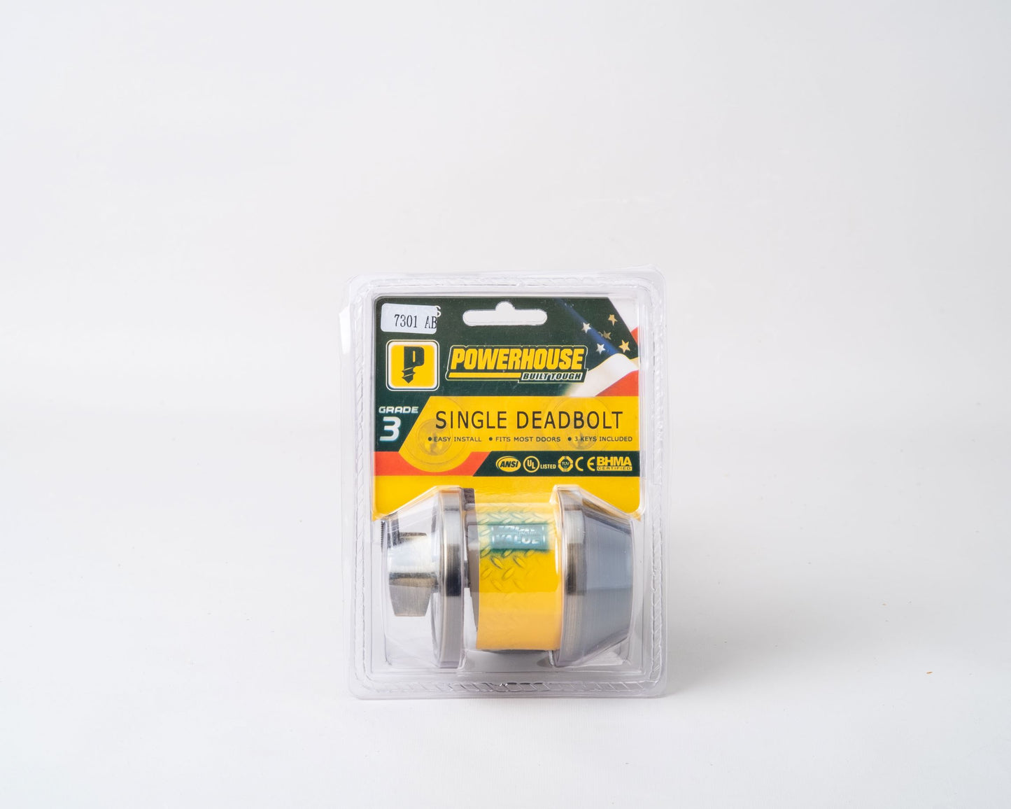 POWER HOUSE SINGLE DEADBOLT