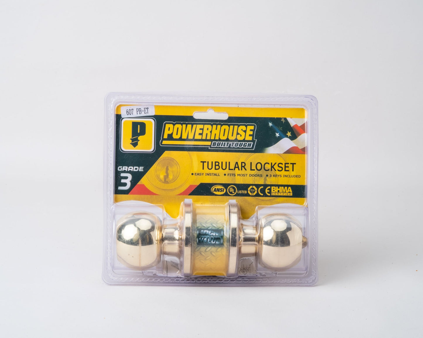 POWER HOUSE TUBULAR ENTRANCE LOCKSET