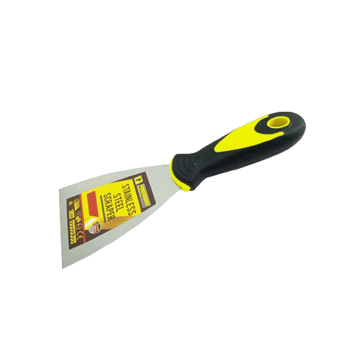 POWER HOUSE STAINLESS SCRAPER 2" W/PVC HANDLE  E523
